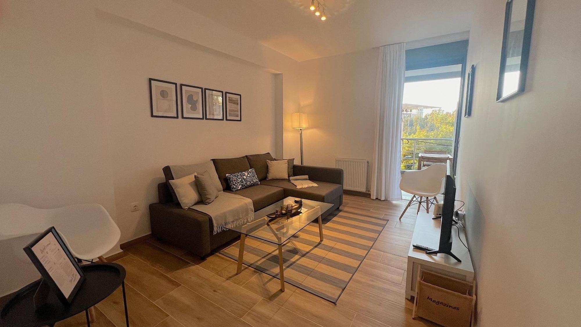 Pentelis Cozy Apt In Paleo Faliro Athena Bagian luar foto